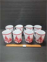 COLORFUL RED  MUGS