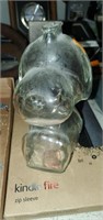 Glass Snoopy dogg piggy bank