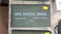 Navy Issued individual protective cover, 1943