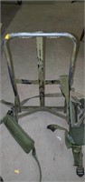 Metal frame for military rucksack