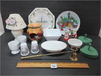 ASSORTED HOUSEHOLD DECOR DISHES