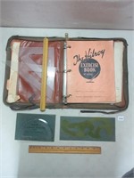 VINTAGE BINDER WITH STUDY NOTES