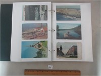 A GREAT ALBUM OF INTERESTING POSTCARDS