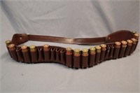 16 gauge shotgun shell belt with 17 rounds