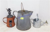 Lot of (3) Decorative Watering Cans