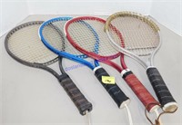 Lot of (4) Badminton Rackets