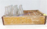 Vintage Coca-Cola Crate w/ Misc. Bottles