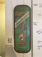 Metal Jack Daniels Thermometer ( 6" W x 16" T)