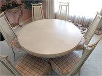 Dixon Powdermaker Table & 8 Chairs