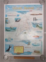GRAND MANAN MAP BY ERIC ALLABY