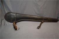 Antique leather horse rifle scabbard