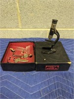 Vintage Model O Microscope Set