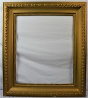 ANTIQUE PAINTING FRAME COVE GOLD TONE