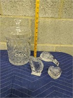 Crystal Jar & Paper Weights