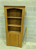 Vintage Wooden Cabinet With Shelving