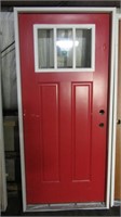 Exterior Door, Metal Clad, 36" Leftt Hand Open, 2