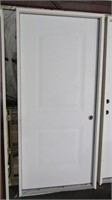 Exterior Door, Metal Clad, 36" Left Hand Open, 2 P