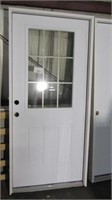 Exterior Door, Metal Clad, 36" Right Hand Open, Wh