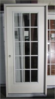 Exterior Door, Metal Clad, 36" Right Hand Open, Wh