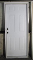 Exterior Door, Metal Clad, 32" Right Hand Open