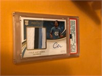 Panini Immaculate Cole Anthony Patch Auto /25