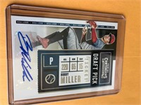 Contenders Draft Pick Bobby Miller Auto
