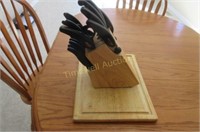 Miracle Blade Knife set with block