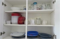 Contents of the cupboards