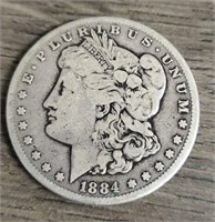 1884-S U.S. Morgan Dollar