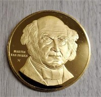 Sterling Silver "Martin Van Buren" Coin: 40-Grams