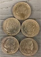(5) 1893 Columbian Half Dollar