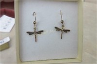 DragonFly earrings by Shoreline designs PEI