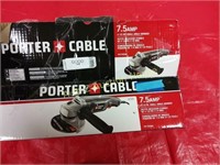 LOT#4 PORTER CABLE 7.5 AMP 1 HALF IN SMALL ANGLE