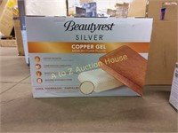 Beauty rest copper gel memory foam pillow
