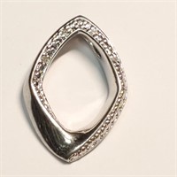 $200 Silver Small Diamond Pendant