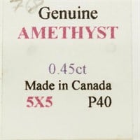 14K Amethyst(0.45ct) Pendant