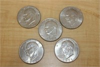 SELECTION OF FRANKLIN DOLLAR COINS