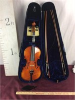 Contemporary Student Violin With Case