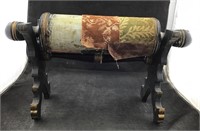 Antique Gout Roller Footstool