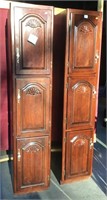 Pair of Tall Pantry Style Cabinets
