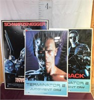 Terminator Movie Posters Arnold Schwarzenegger