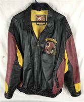 Washington Redskins Leather Jacket, XXL