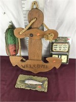 Assorted Nautical Collectibles, Buoy, Playing