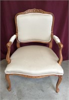 Vintage Style French Provincial Upholstered Chair
