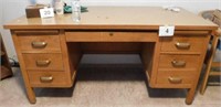 Modern 7 drawer office desk, 60 x 30 x 30