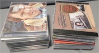 17 music CD's: Country, Big Band, Elvis, Barbara