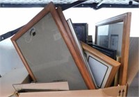Large collection of picture frames