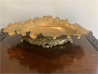 Brass Centerpiece w/ Removable Tray