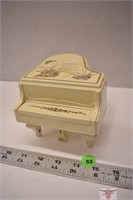 Butterfly Piano Musical Jewelry Box