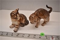 2 - Tabby Cat Ornaments